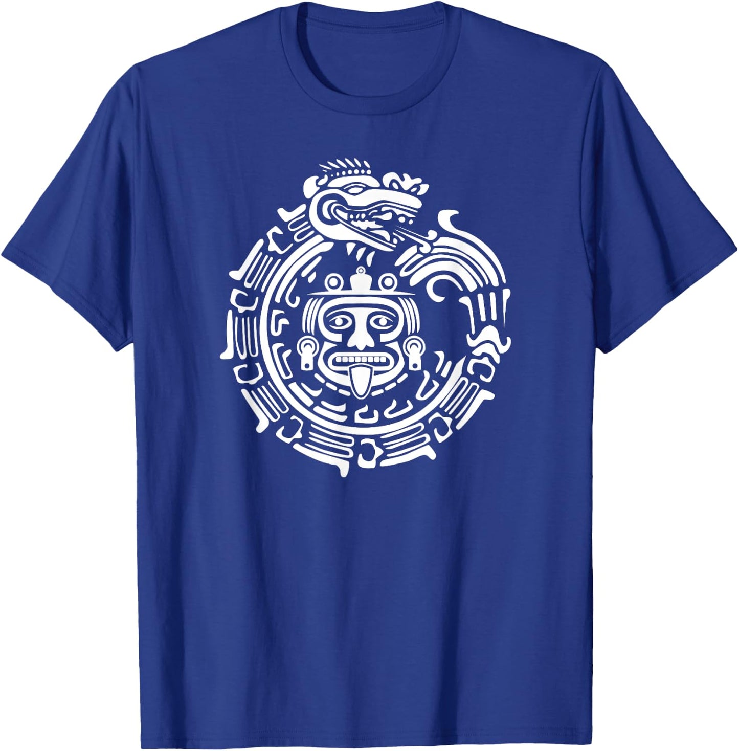 Quetzalcoatl Maya Aztec Ancient Symbol T-Shirt - T-Shirt | Royal