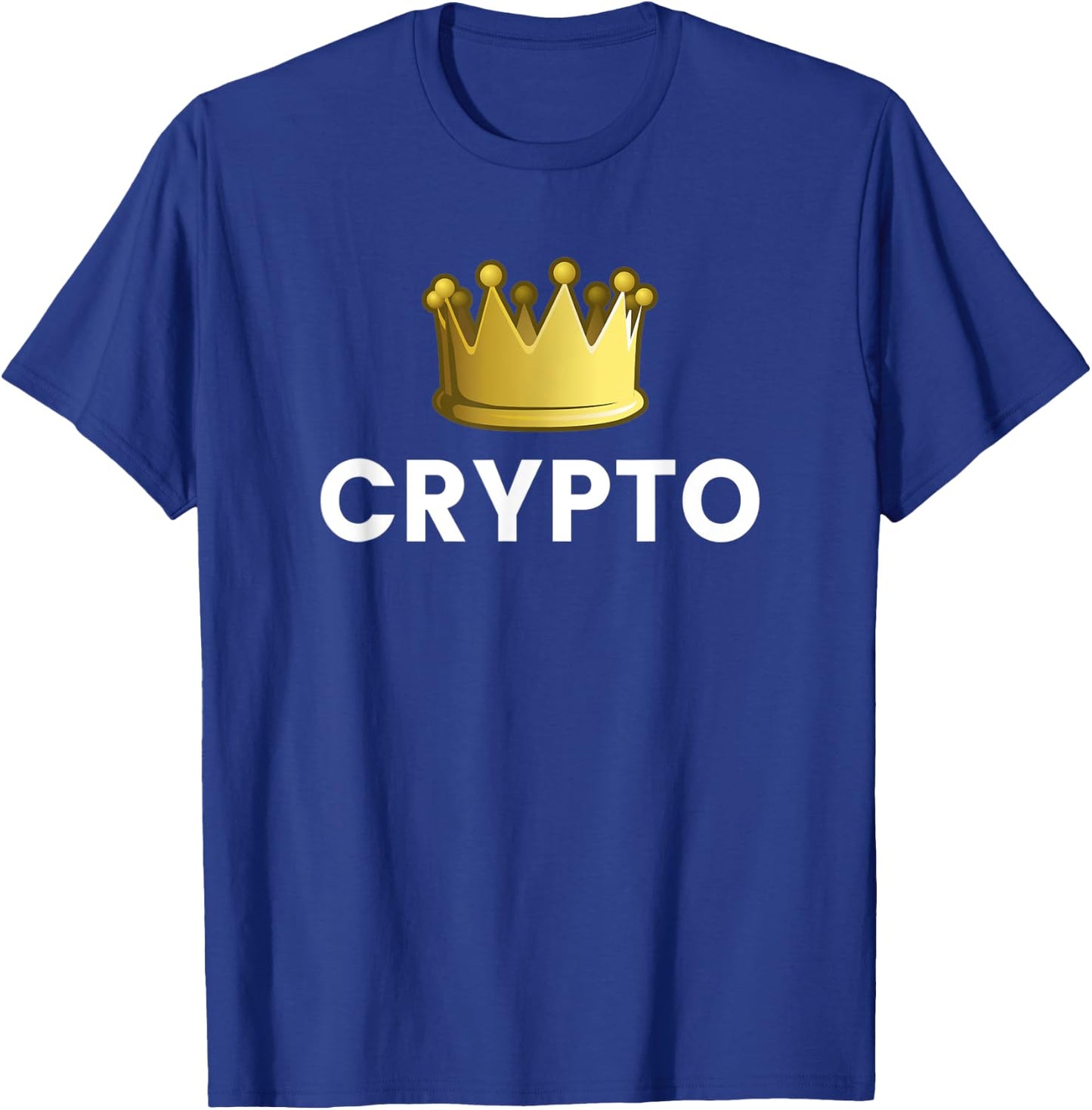 Crypto King T-Shirt - T-Shirt | Royal