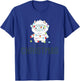 Yeti for Bed Christmas Abominable Snowman Pajama T-Shirt - T-Shirt | Royal