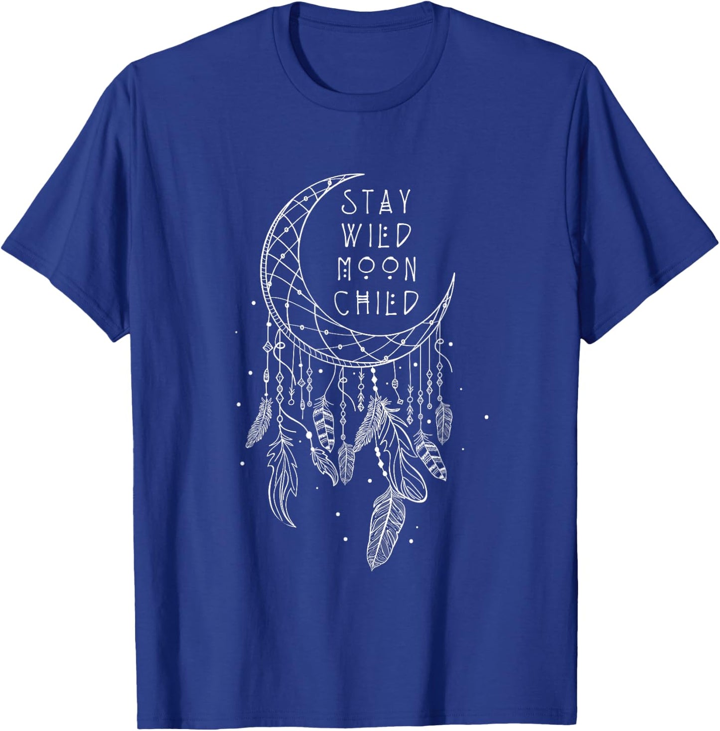 Stay Wild Moon Child Dream Catcher T-Shirt - T-Shirt | Royal