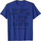Emily Dickinson Haunted Deep Thinker Thought Provoking T-Shirt - T-Shirt | Royal