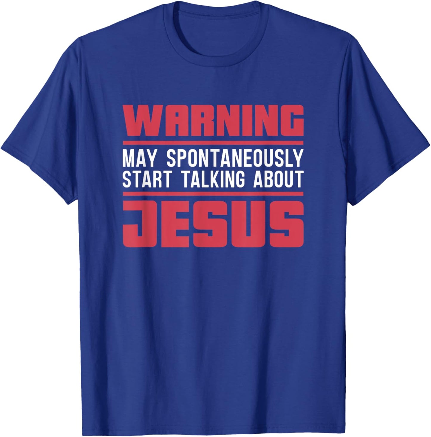 Funny Christianity Bible - Jesus Religion Catholic Christian T-Shirt - T-Shirt | Royal