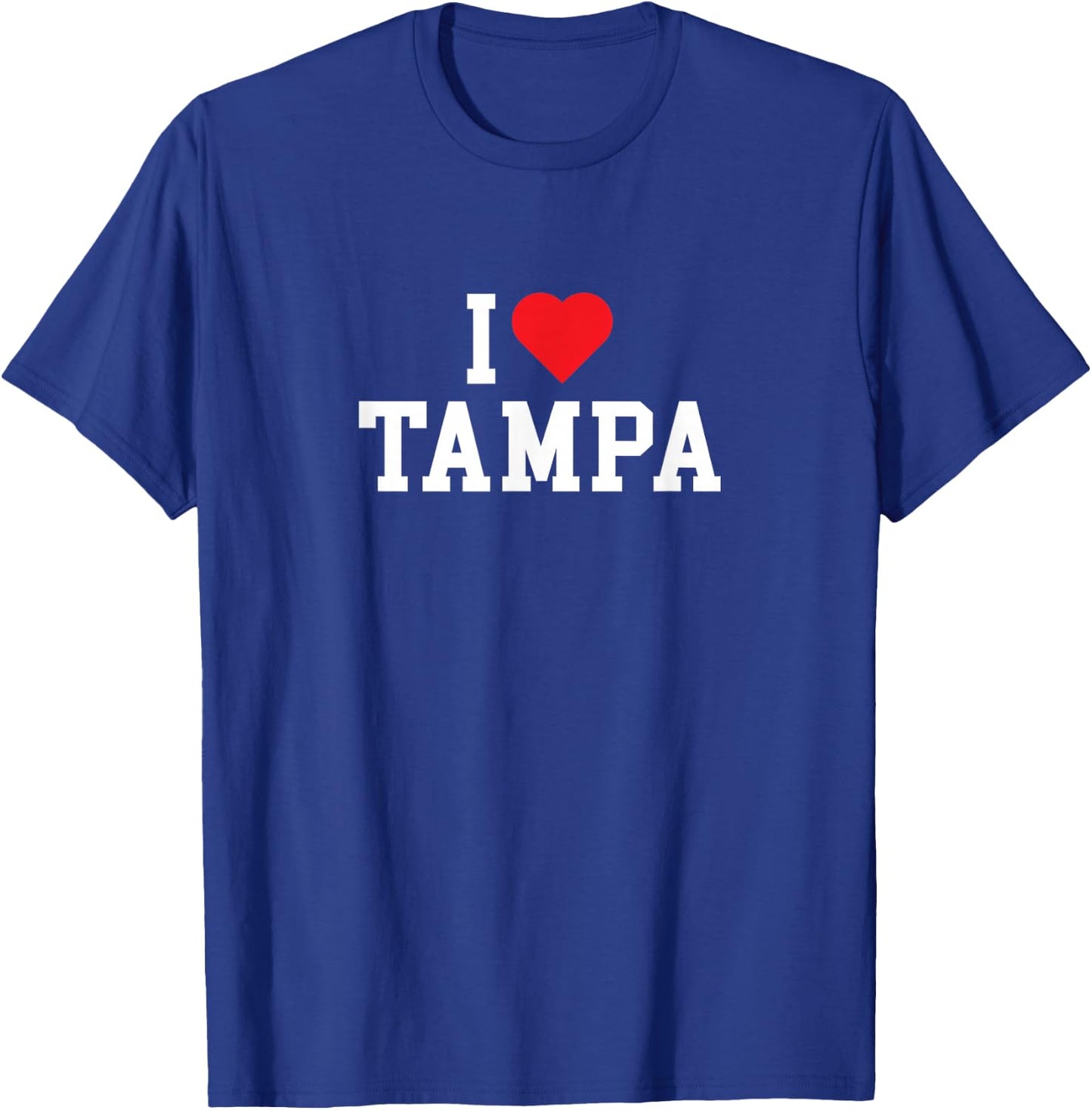 Tampa - Florida - I Love Tampa - Throwback Design - Classic T-Shirt - T-Shirt | Royal