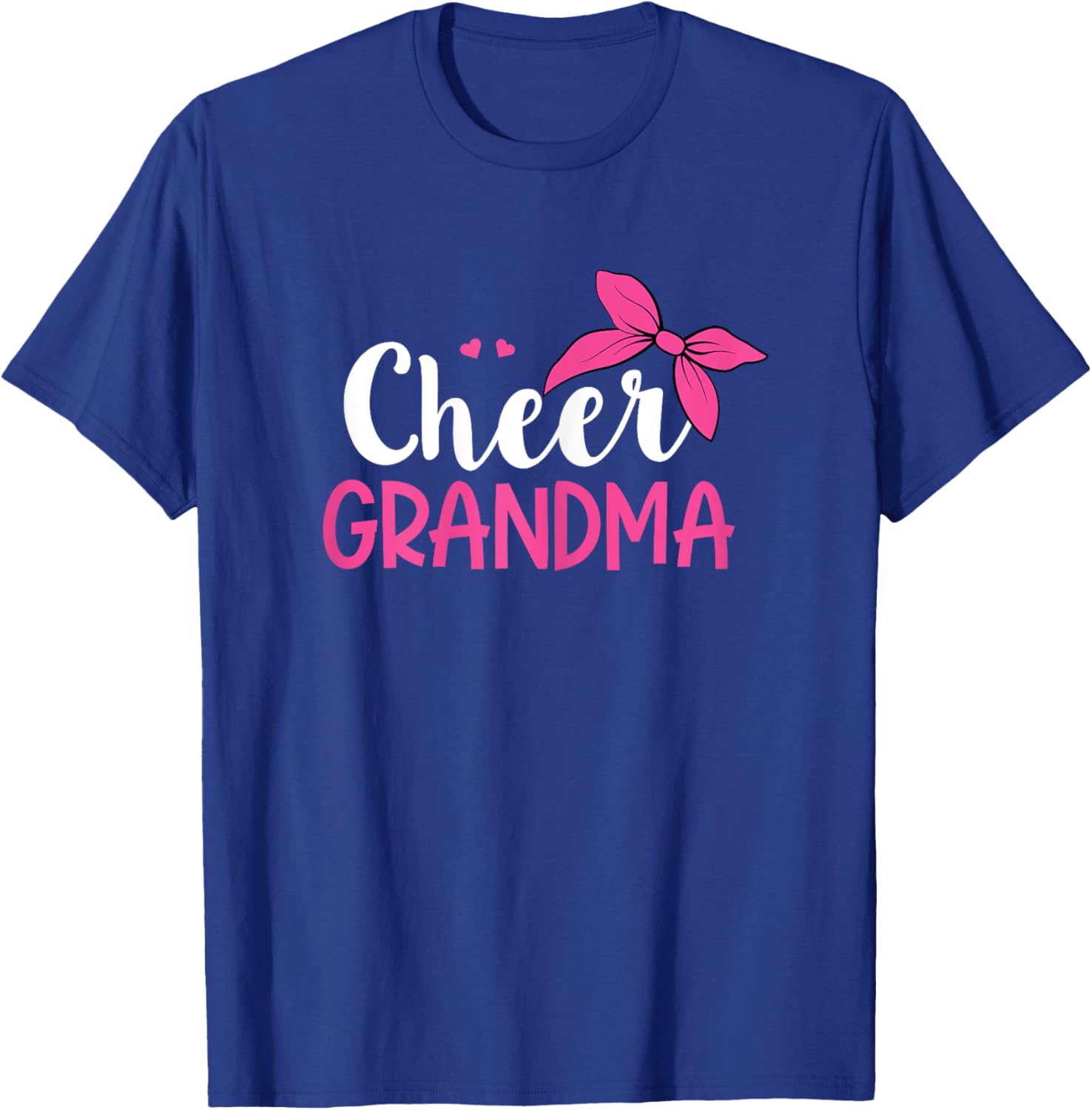 Cheerleading Design for a Cheer Grandma T-Shirt - T-Shirt | Royal