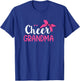 Cheerleading Design for a Cheer Grandma T-Shirt - T-Shirt | Royal