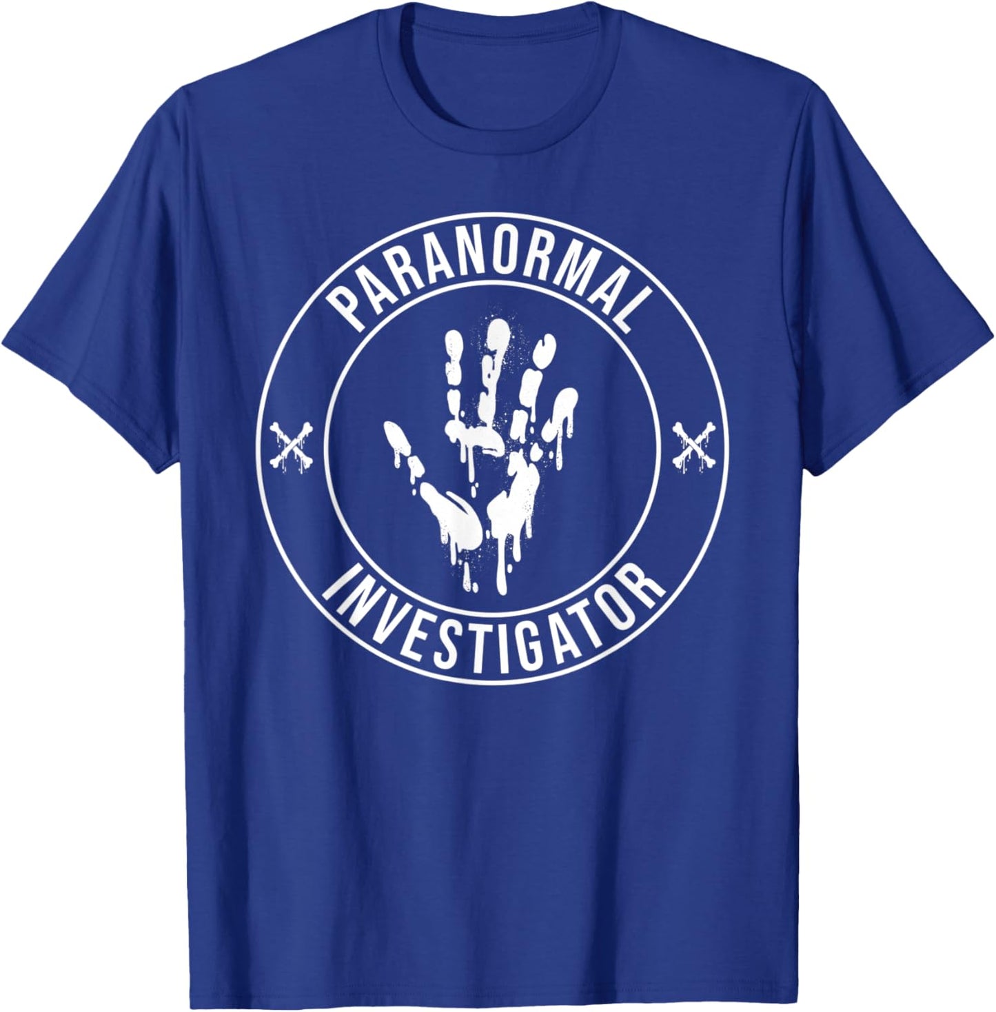 Ghost Hunting Paranormal Investigator T-Shirt - T-Shirt | Royal
