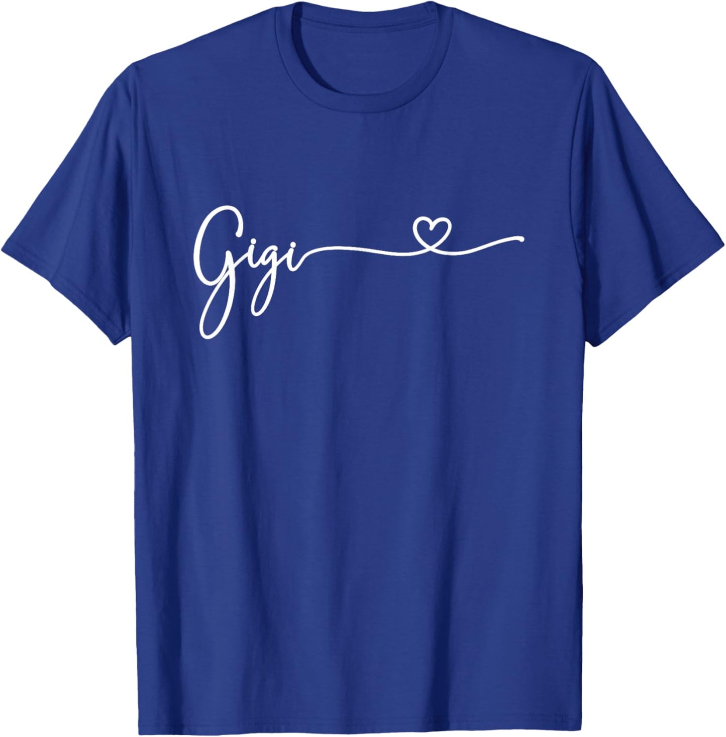 Gigi For Grandma Women Christmas Mother's Day Grandkids T-Shirt - T-Shirt | Royal