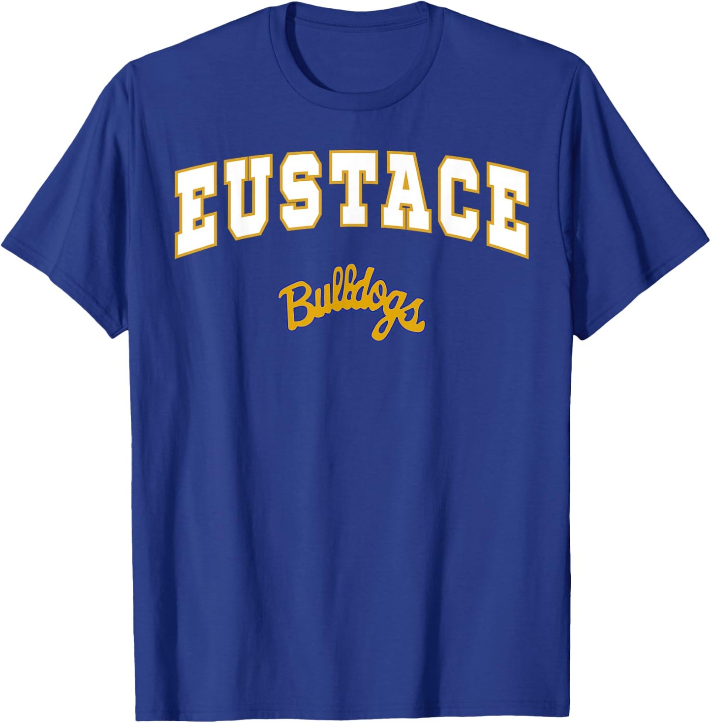 Eustace High School Bulldogs C2 T-Shirt - T-Shirt | Royal