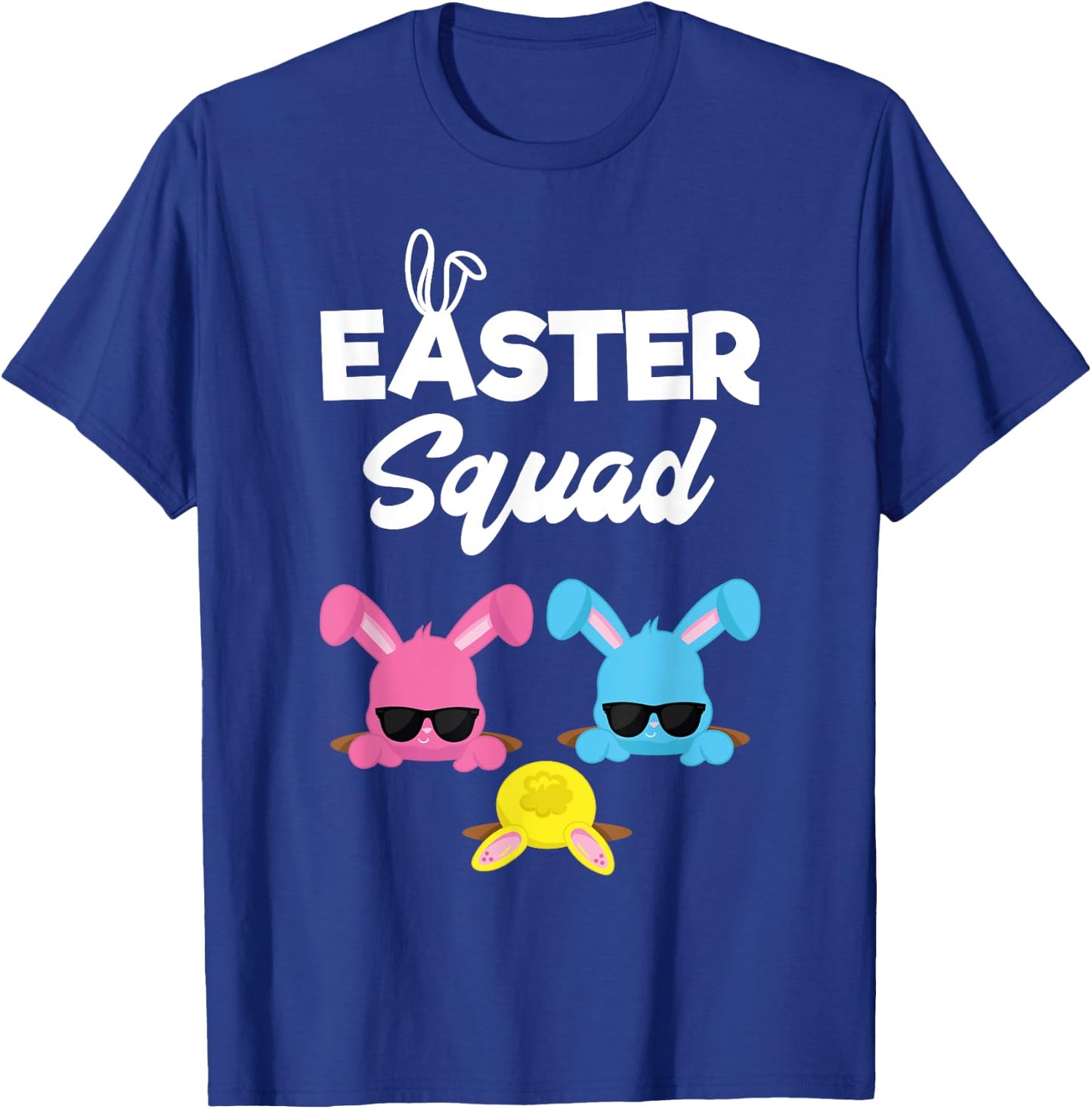 Easter Squad Shirt Family Matching Easter Outfit Egg Hunting T-Shirt - T-Shirt | Royal