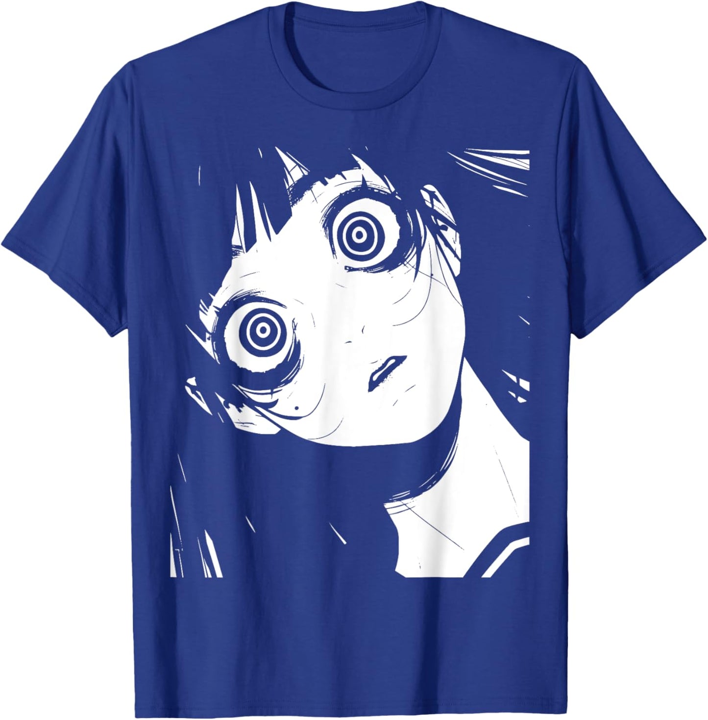 Horror Anime Manga | Japan Japanese Creepy Kawaii Goth T-Shirt - T-Shirt | Royal