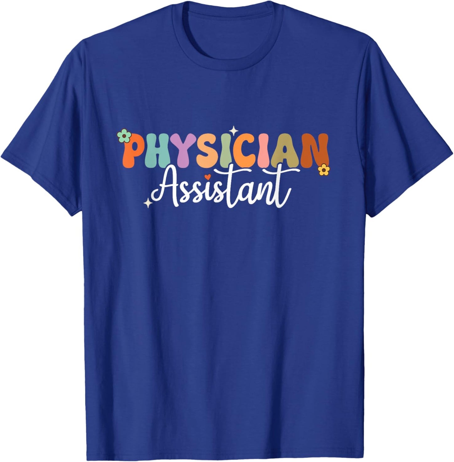 Physician Assistant Groovy PA Student PA Doctor T-Shirt - T-Shirt | Royal