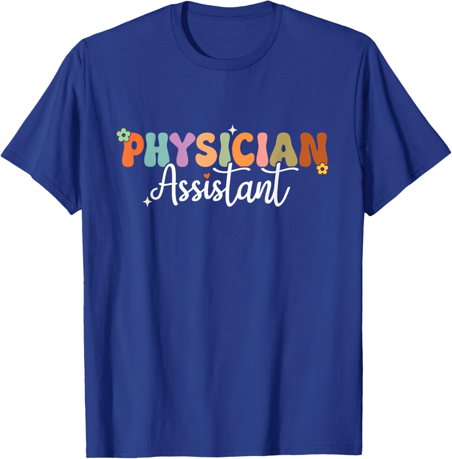 Physician Assistant Groovy PA Student PA Doctor T-Shirt - T-Shirt | Royal