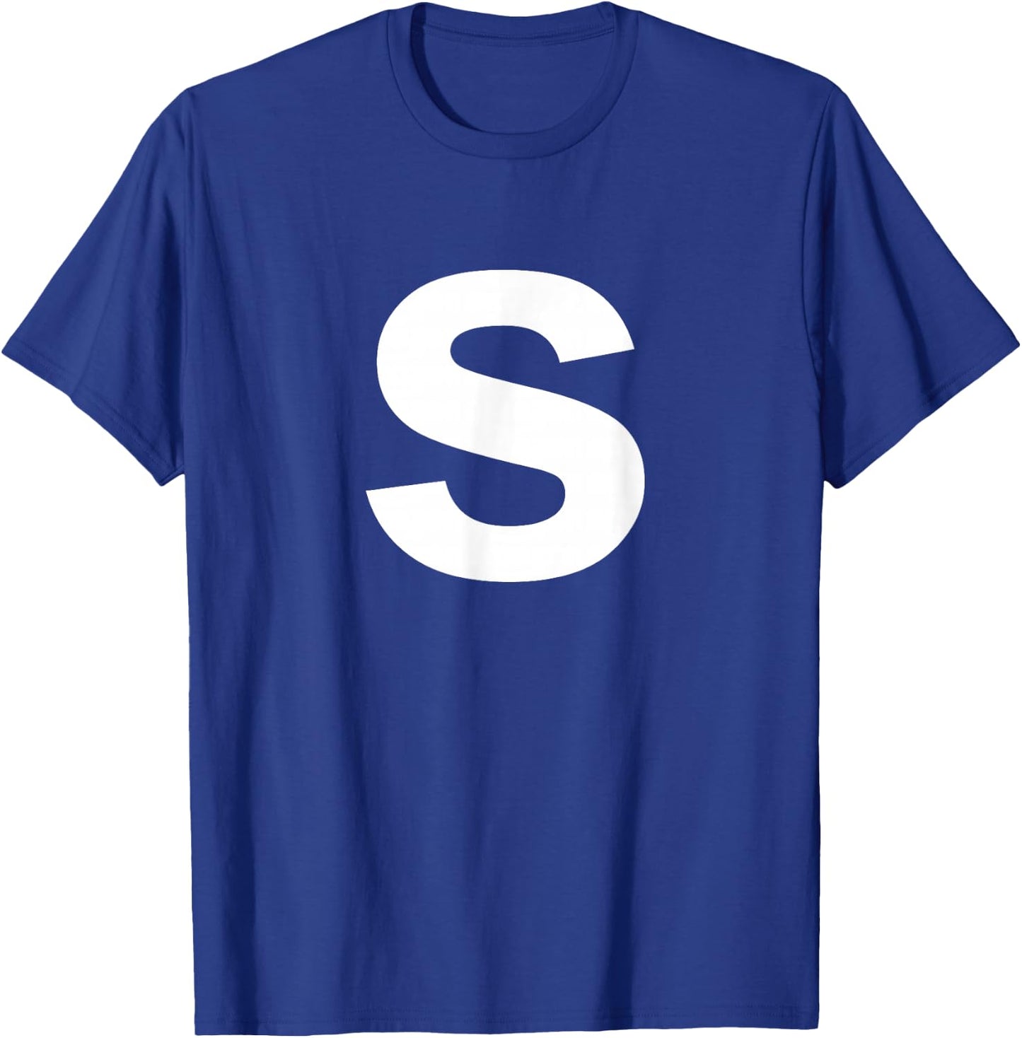 Letter S Shirt Lower Case Alphabet T-Shirt - T-Shirt | Royal