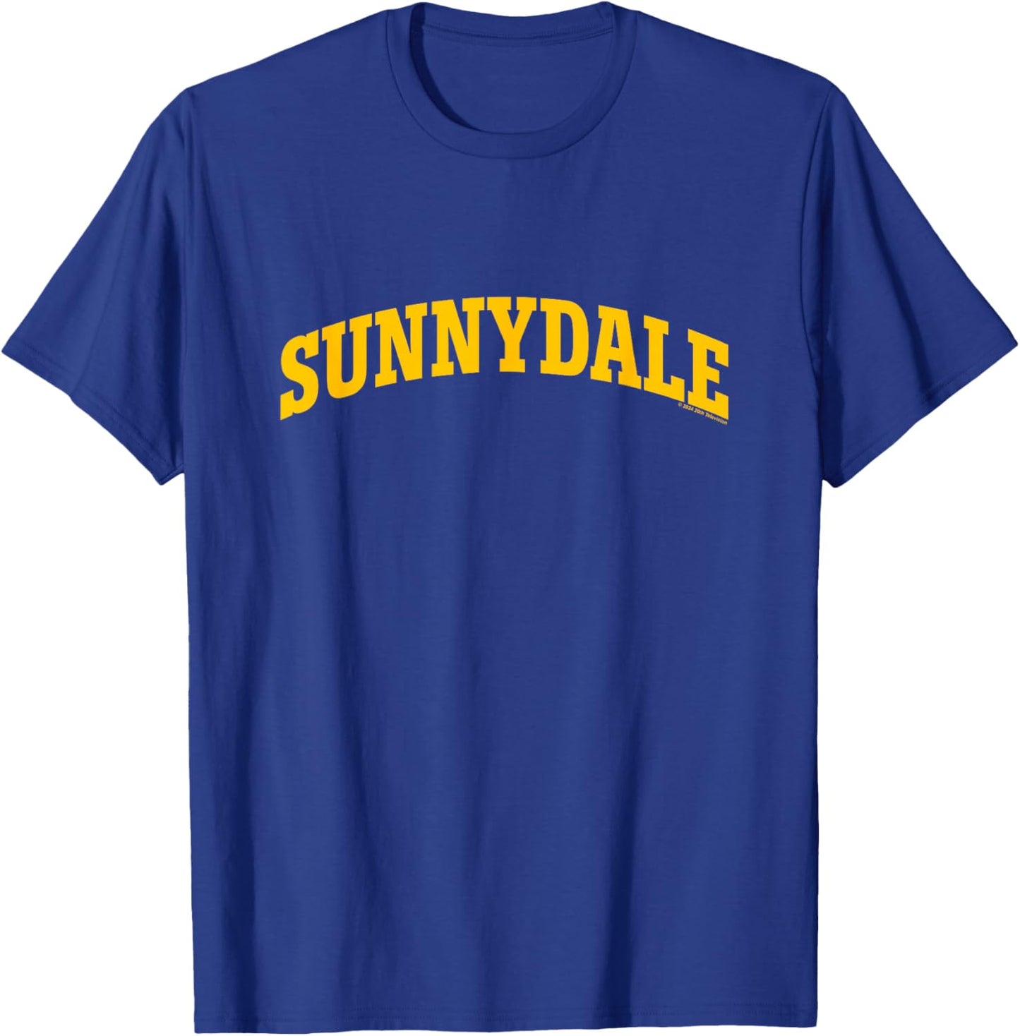 Buffy The Vampire Slayer Sunnydale Collegiate Chest Logo T-Shirt - T-Shirt | Royal