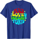 Peace Love and Hollow Points Funny 2nd Amendment T-Shirt - T-Shirt | Royal