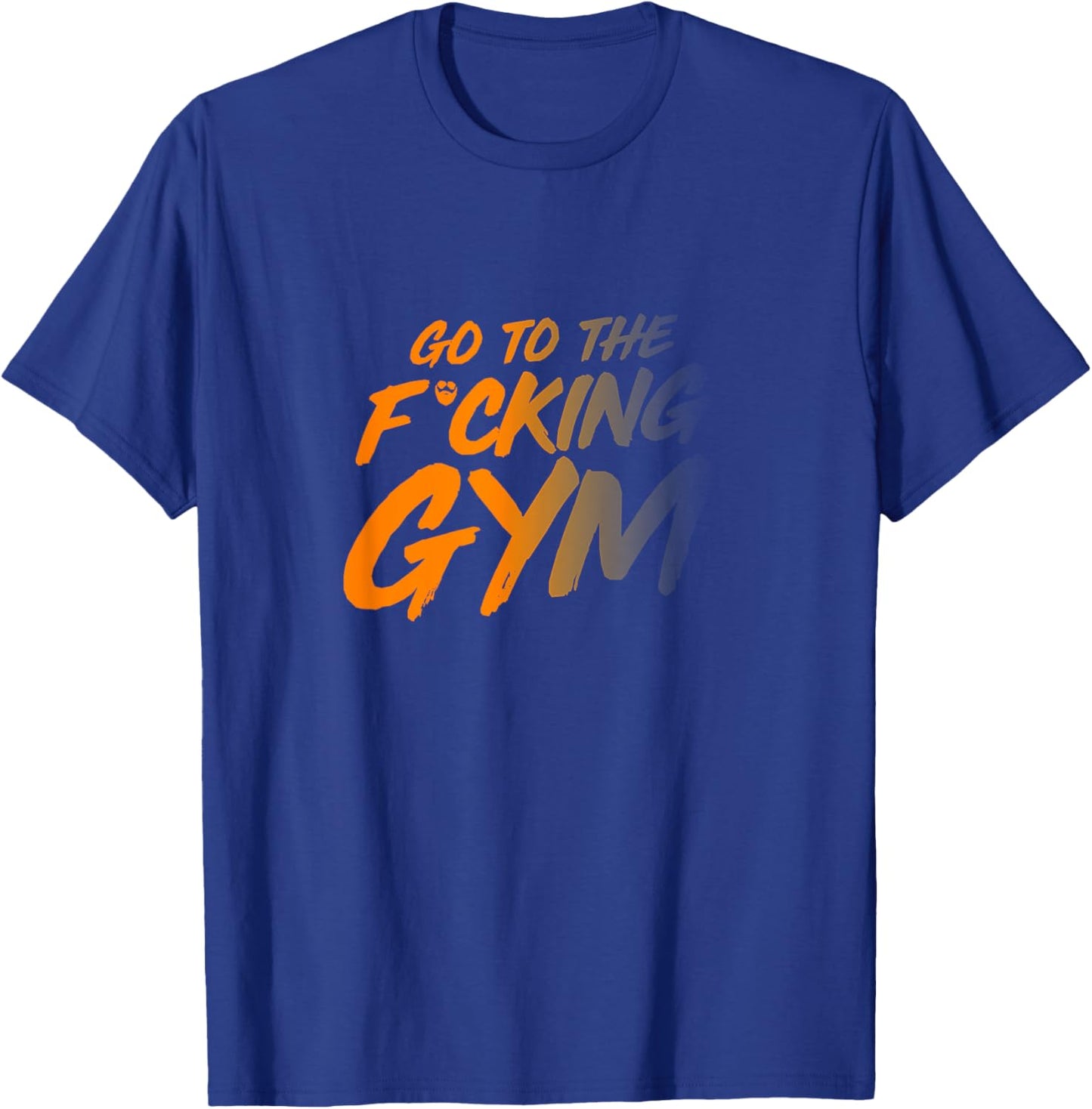 Swoliop Men's Gym , Black, Small, Short Sleeve, , Classic Fit, Cotton, Polyester T-Shirt - T-Shirt | Royal