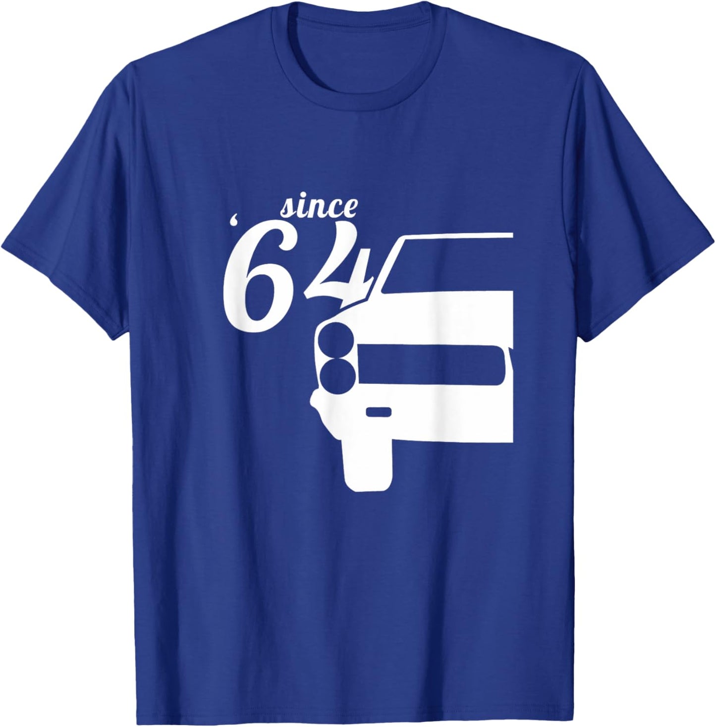 1964 64 GTO Classic Car Old School Muscle Car T-Shirt - T-Shirt | Royal