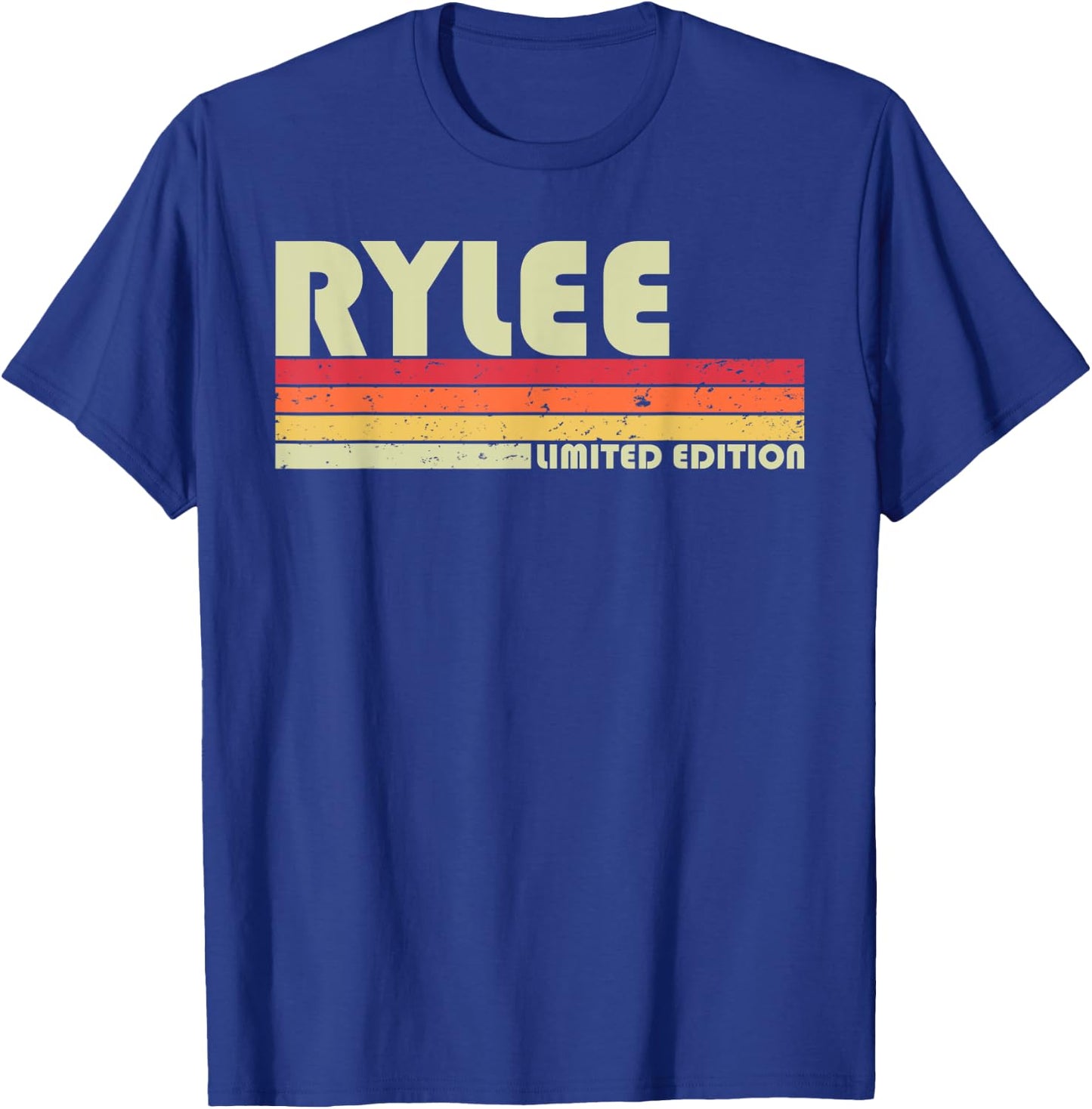 RYLEE Gift Name Personalized Retro Vintage 80s 90s Birthday T-Shirt - T-Shirt | Royal