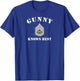 Gunny Knows Best Funny Gunnery Sergeant E7 T-Shirt - T-Shirt | Royal