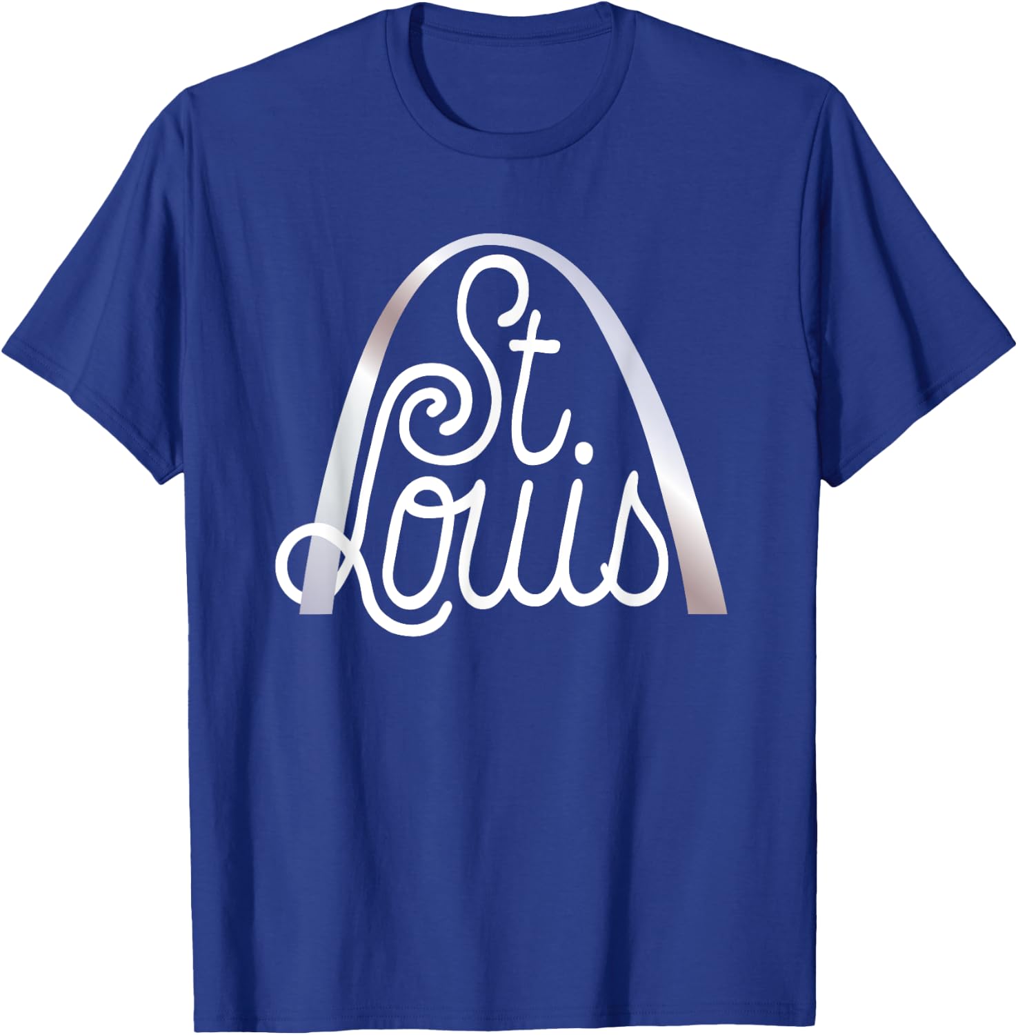 Saint Louis Missouri Souvenir Gateway Arch Traveler Present T-Shirt - T-Shirt | Royal