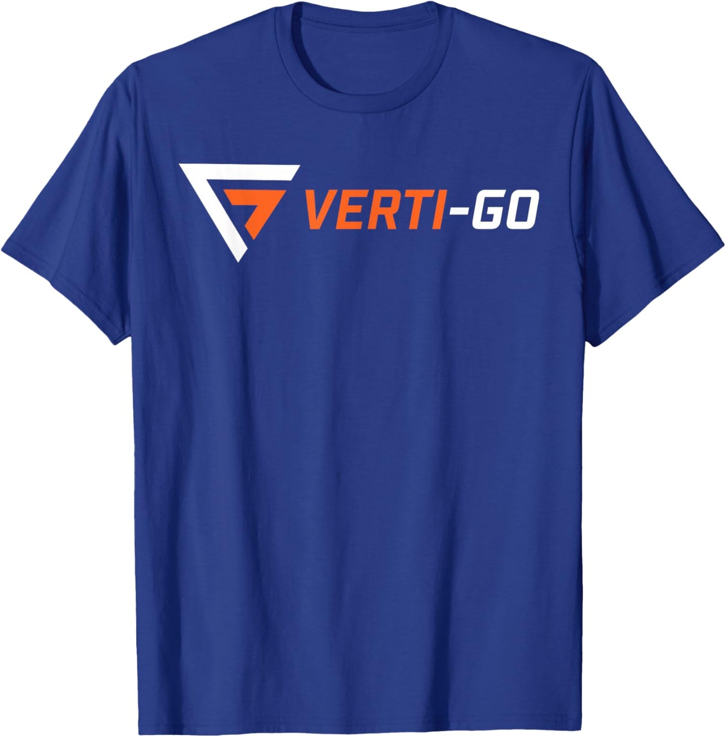 Verti-Go Orange White T-Shirt - T-Shirt | Royal