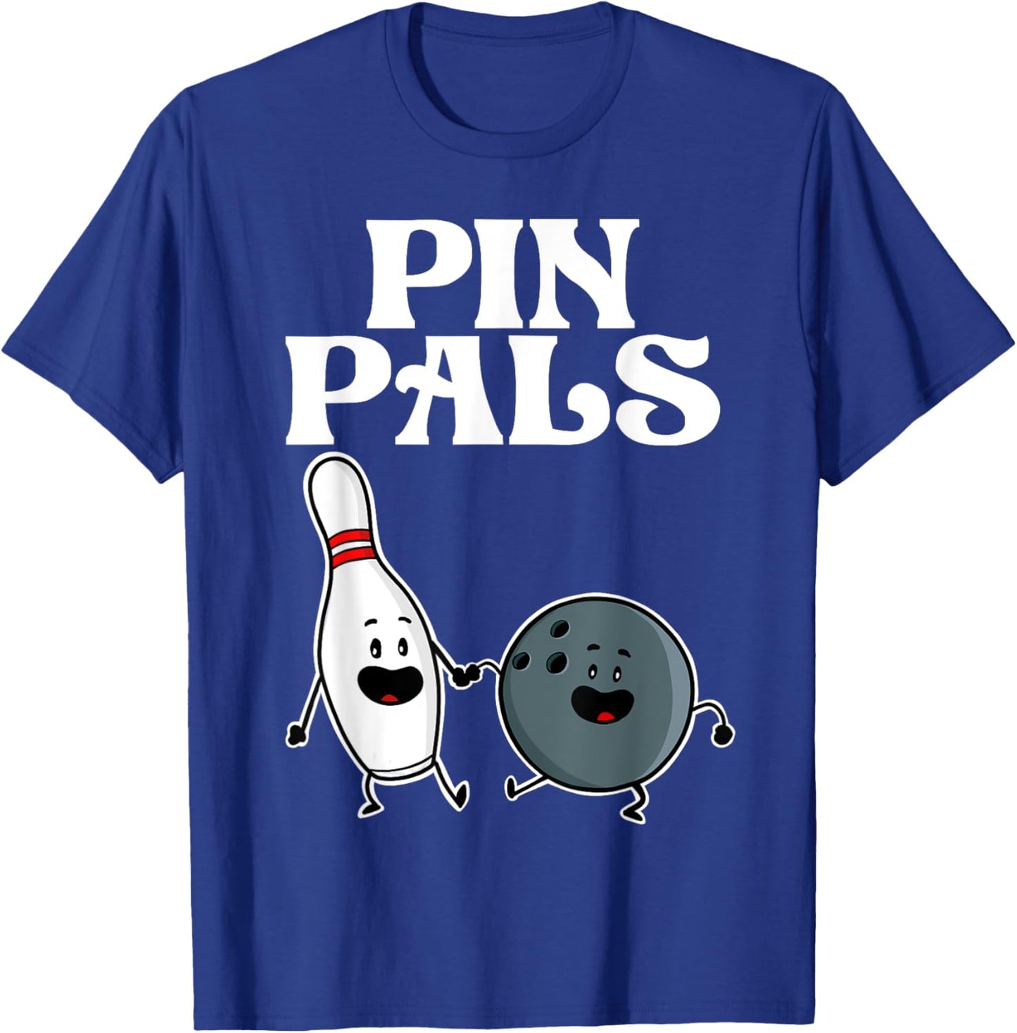 Bowling Pin Pals T-Shirt - T-Shirt | Royal