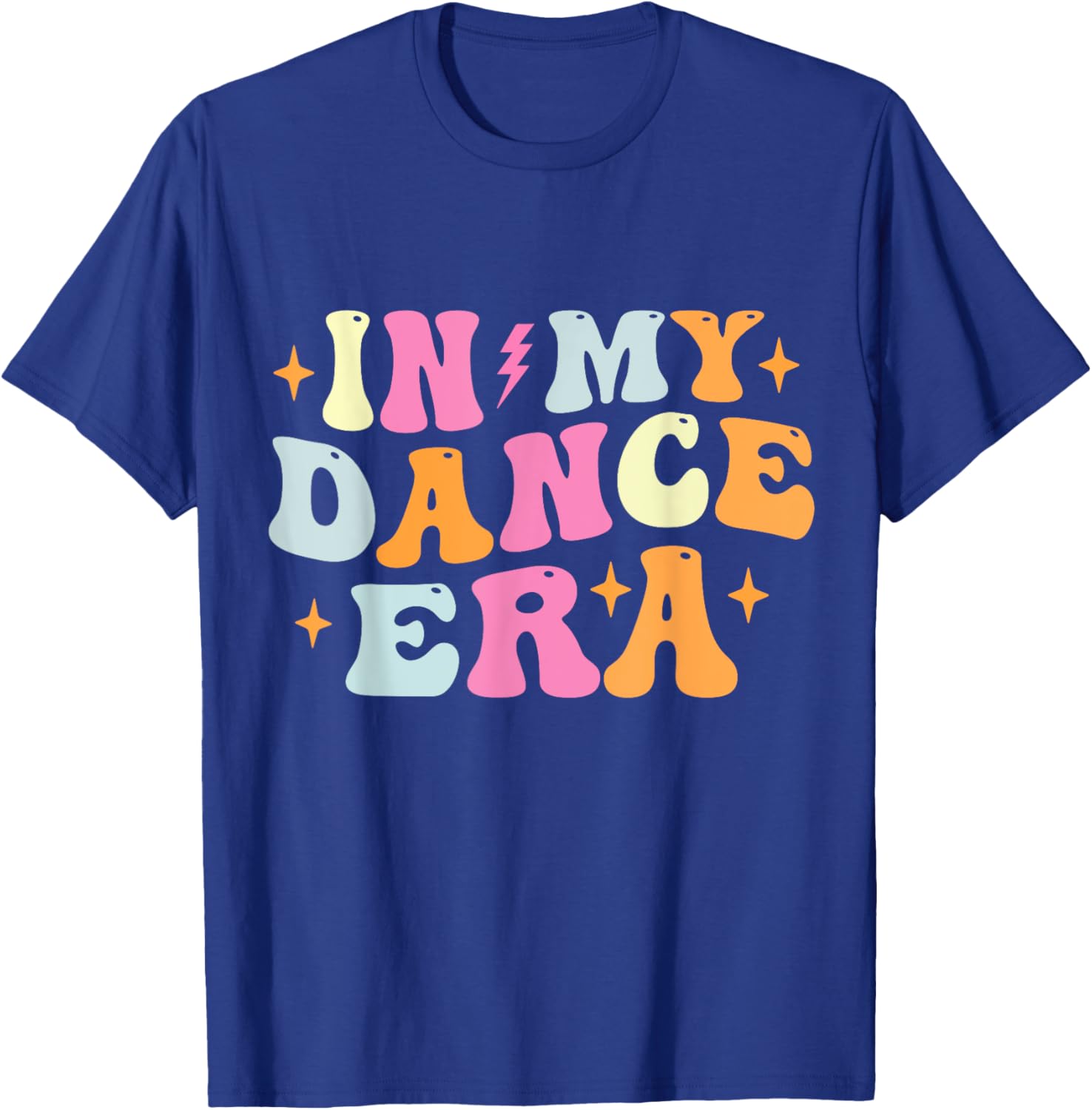 In My Dance Era Ballet Dancer Groovy Retro Girls T-Shirt - T-Shirt | Royal