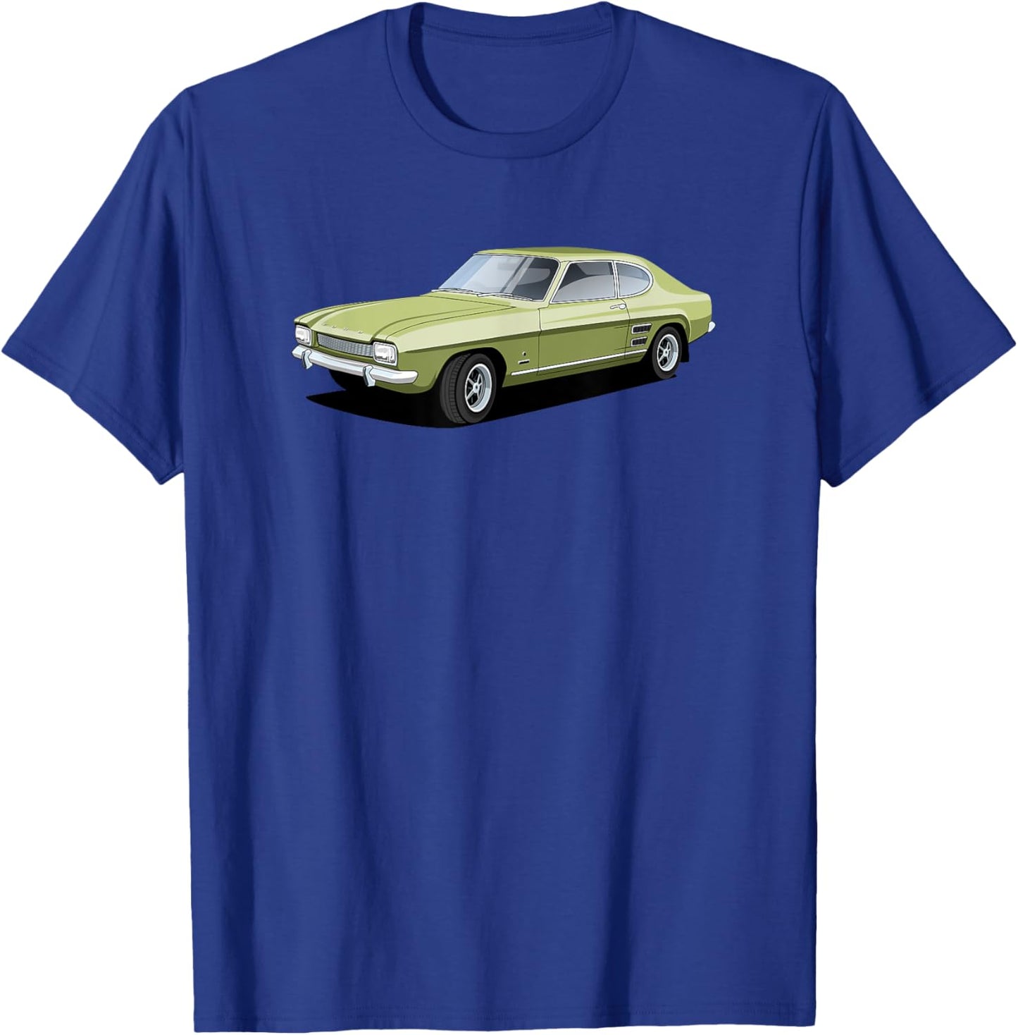 British Classic Car Capri sports car T-Shirt - T-Shirt | Royal