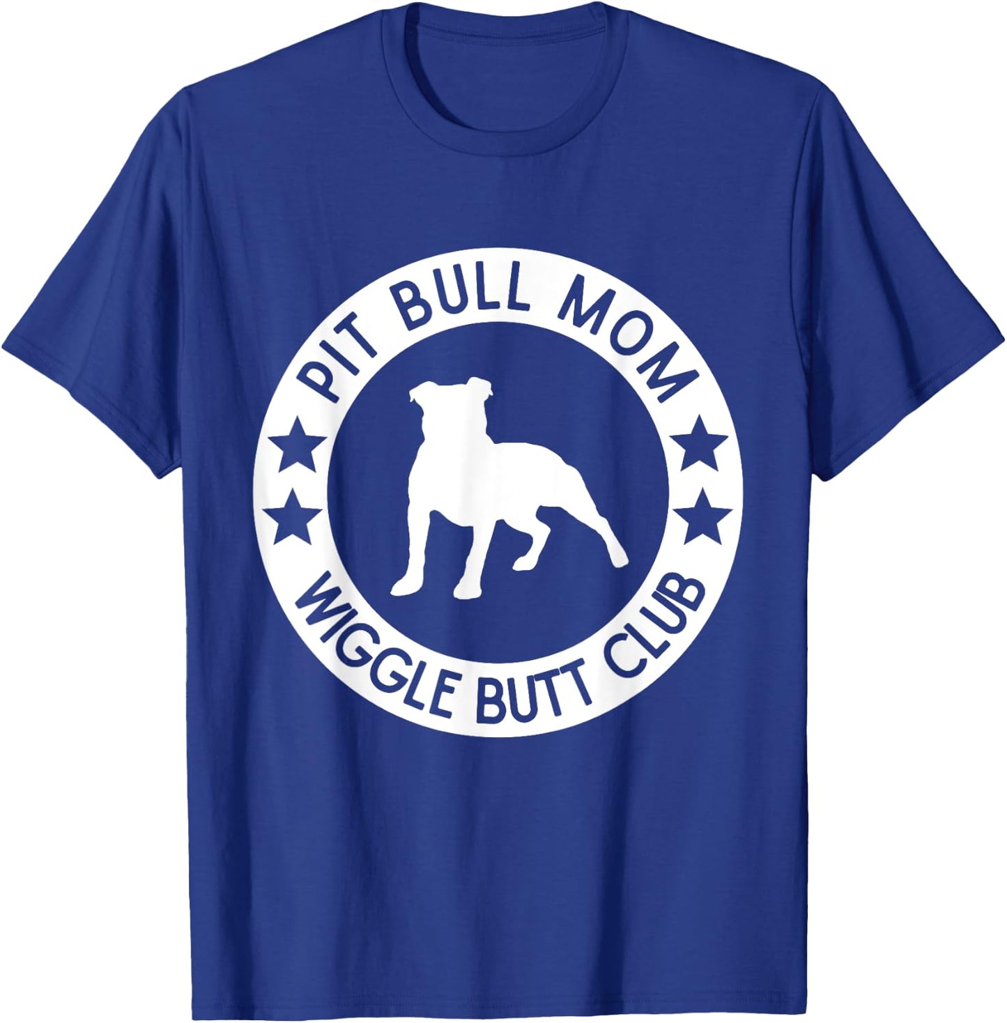 Funny Pit Bull Mom Dog Lover Mother's Day Women T-Shirt - T-Shirt | Royal