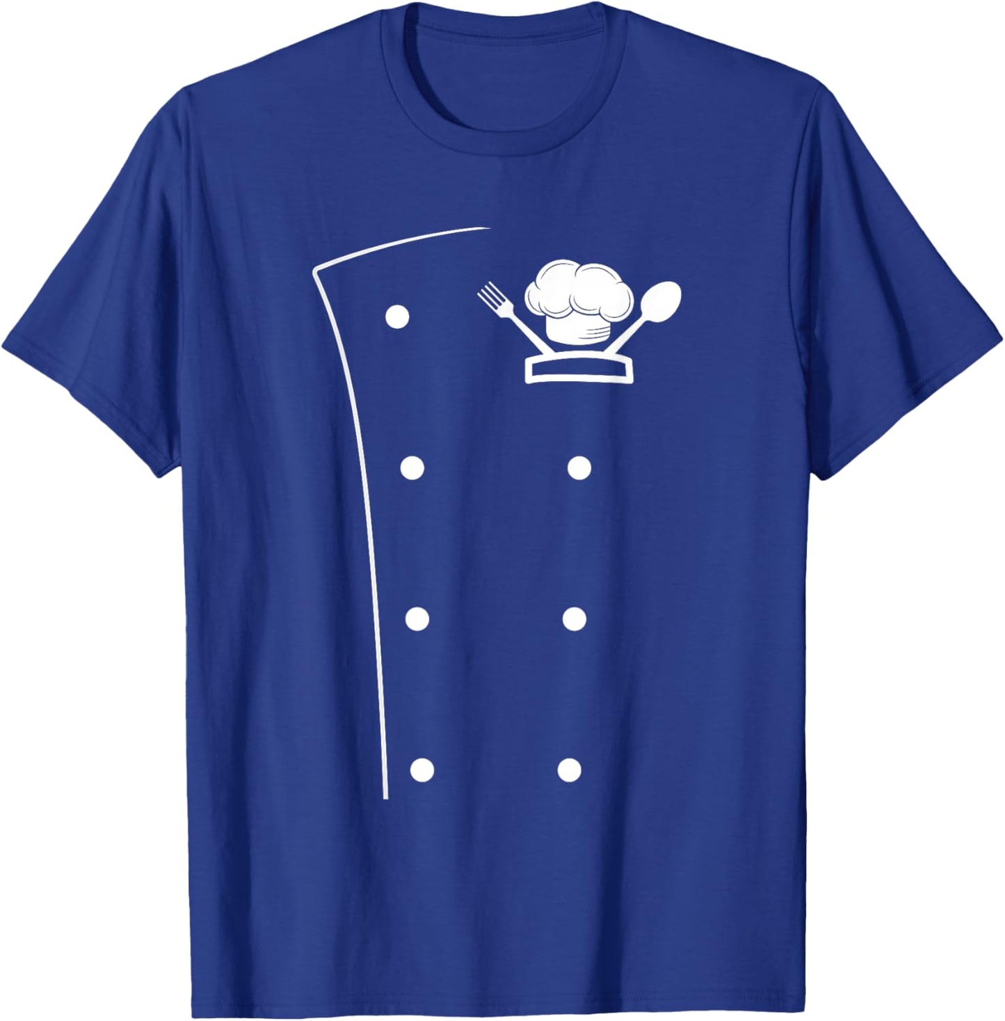 Chef Coat Cooking Culinary Chef Cooking Coat Restaurant Cook T-Shirt - T-Shirt | Royal