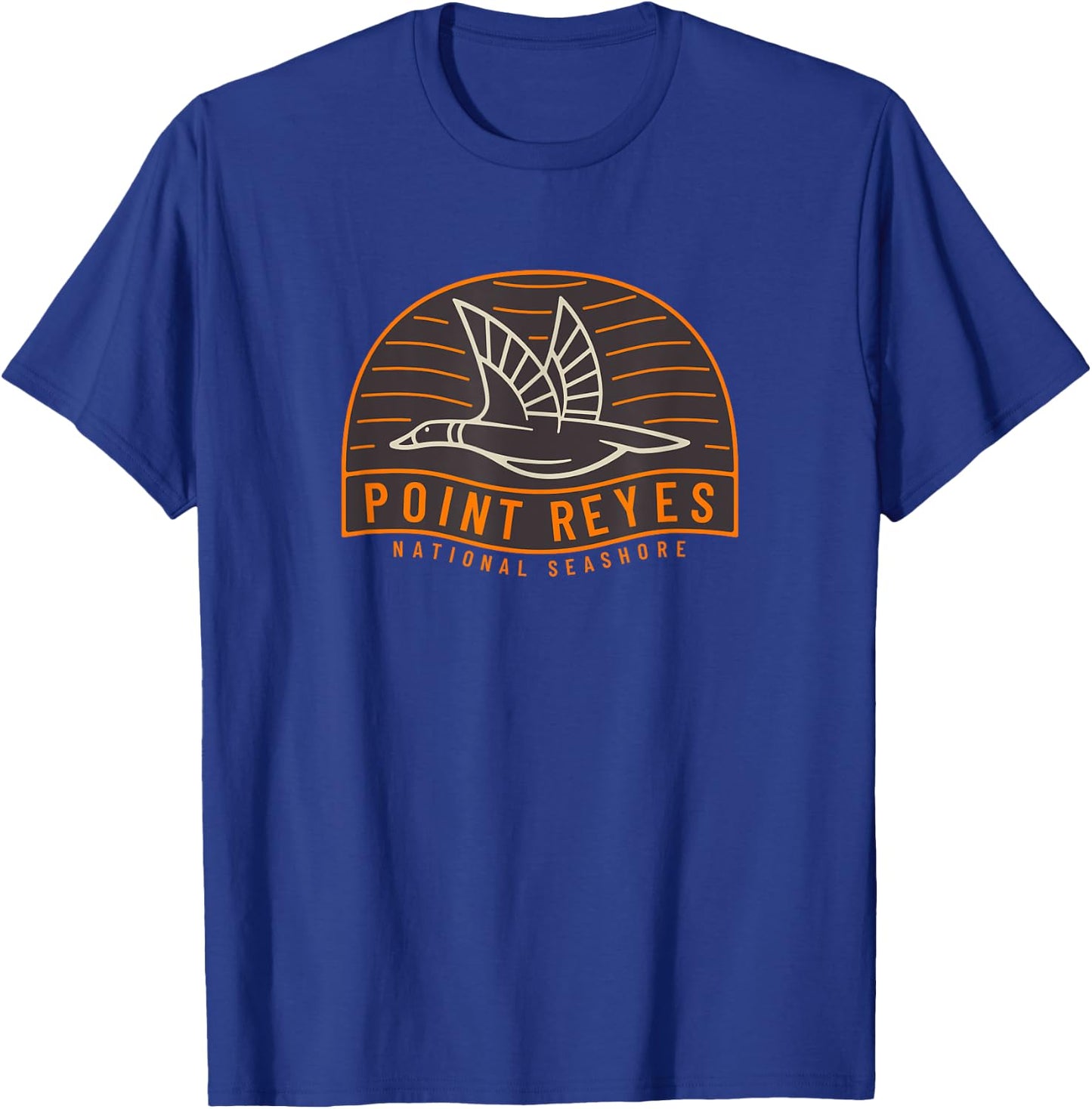 Point Reyes National Seashore Souvenir Bird Watcher Gift T-Shirt - T-Shirt | Royal