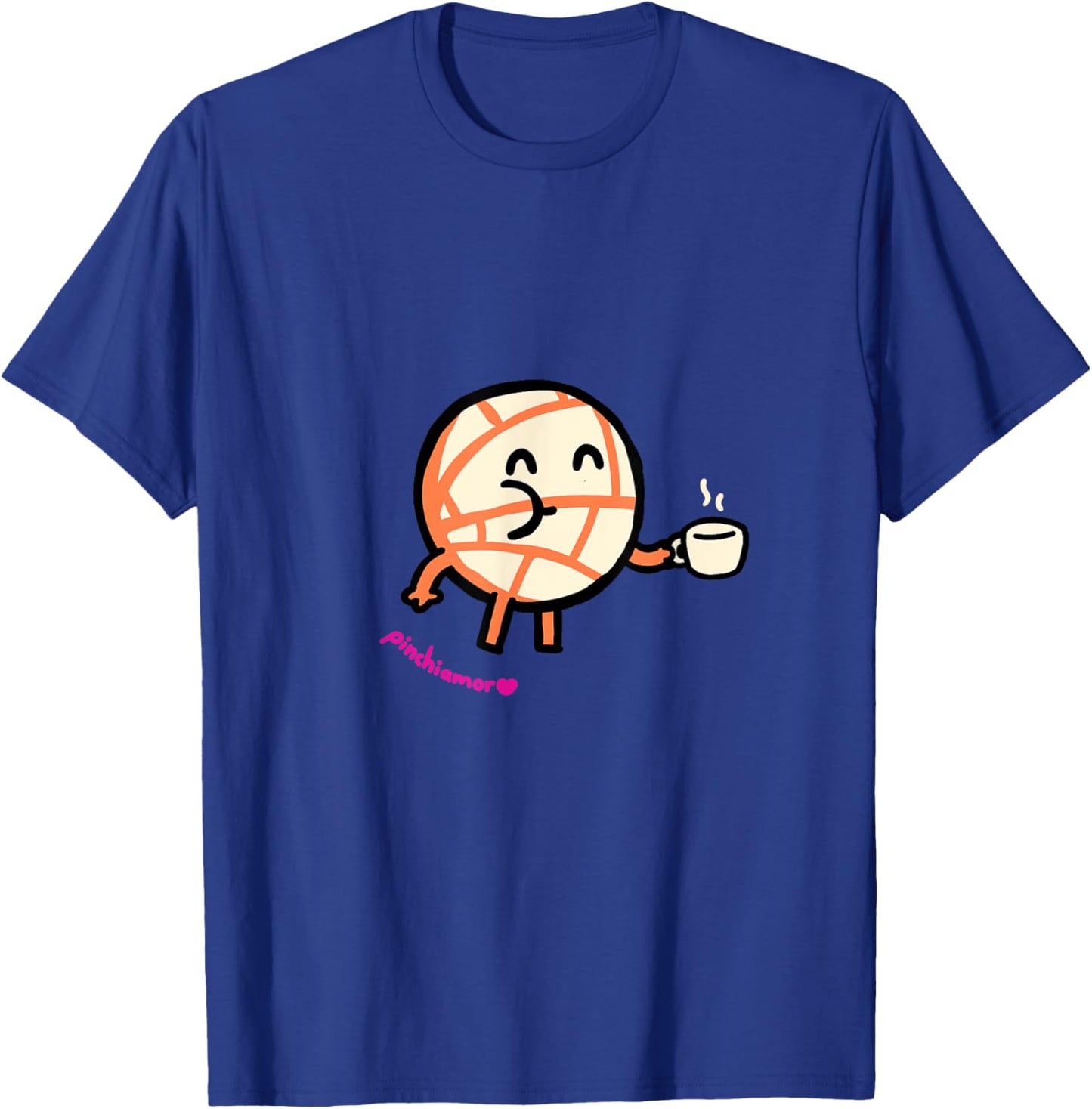Couple desing Coffe and Pan, Love. T-Shirt - T-Shirt | Royal