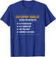 Funny Tech Support Checklist , Sysadmin Gift T-Shirt - T-Shirt | Royal