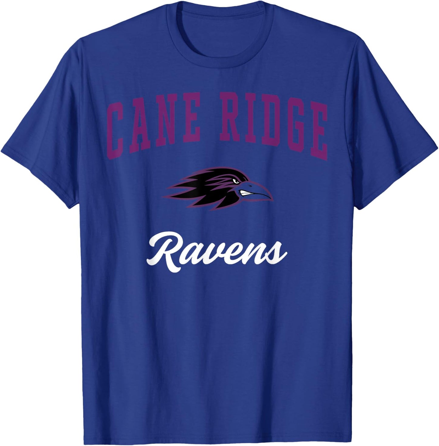 Cane Ridge High School Ravens C3 T-Shirt - T-Shirt | Royal