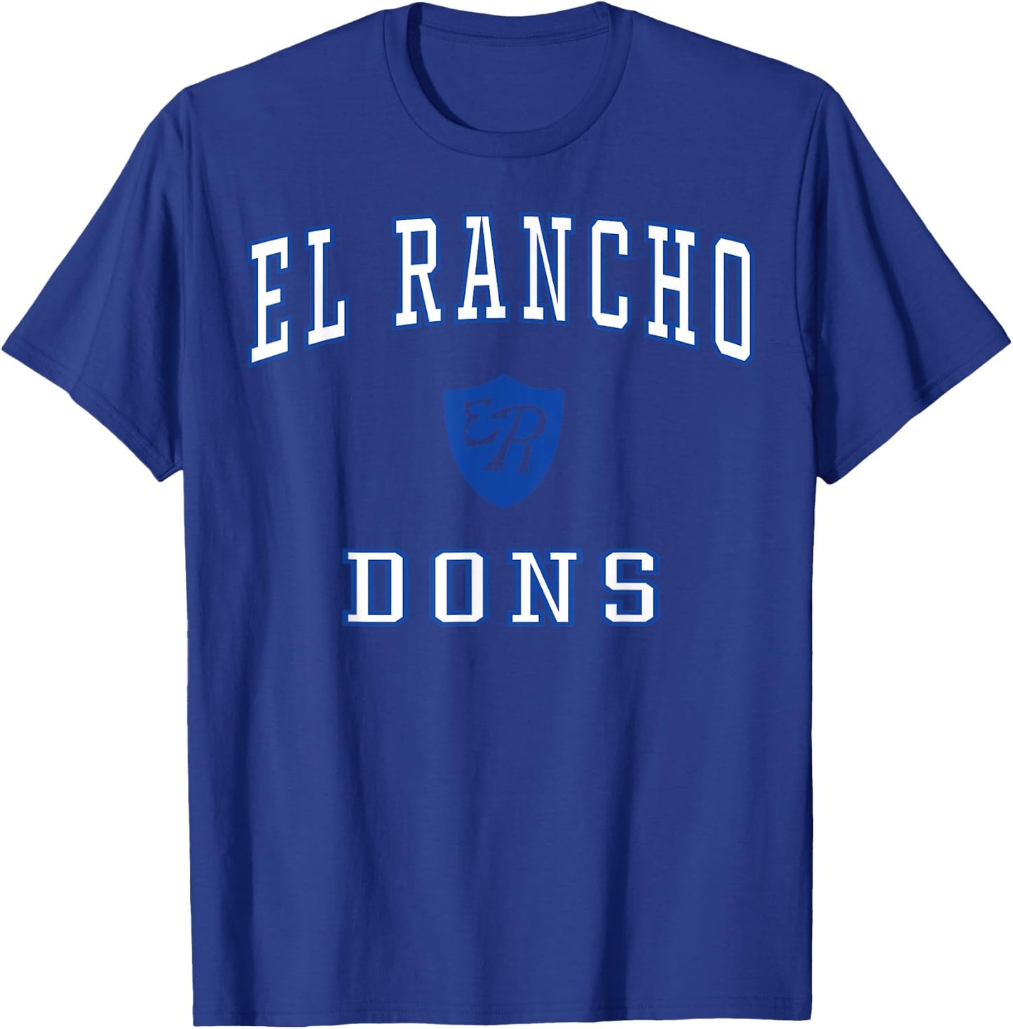 El Rancho High School Dons C1 T-Shirt - T-Shirt | Royal