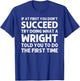 WRIGHT Funny Surname Family Tree Birthday Reunion Idea T-Shirt - T-Shirt | Royal