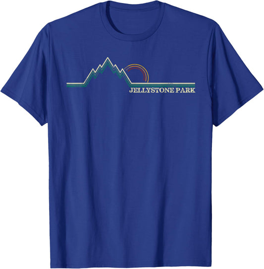 Jellystone National Park Retro Camping , Small, Black T-Shirt - T-Shirt | Royal