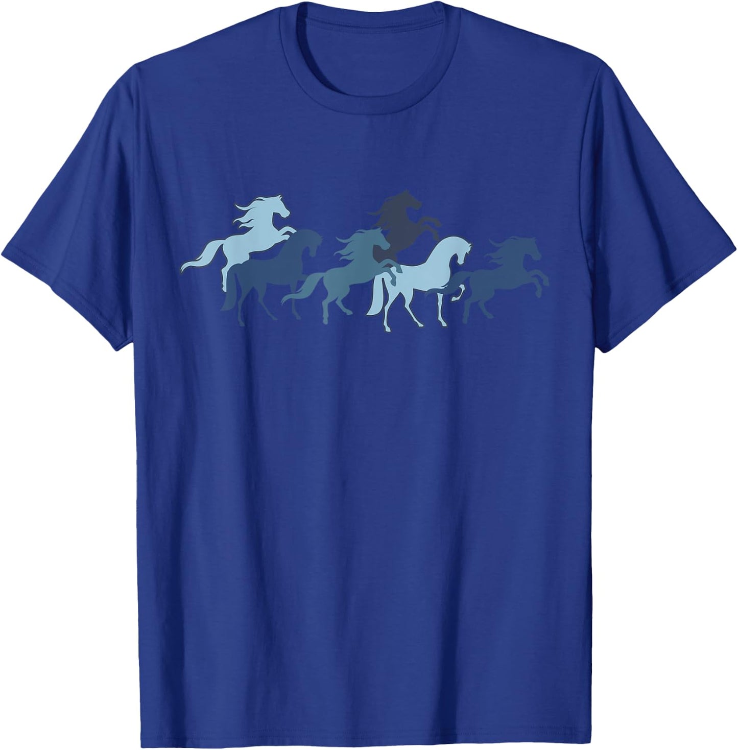 DreamWorks Spirit Riding Free Running Horses T-Shirt - T-Shirt | Royal