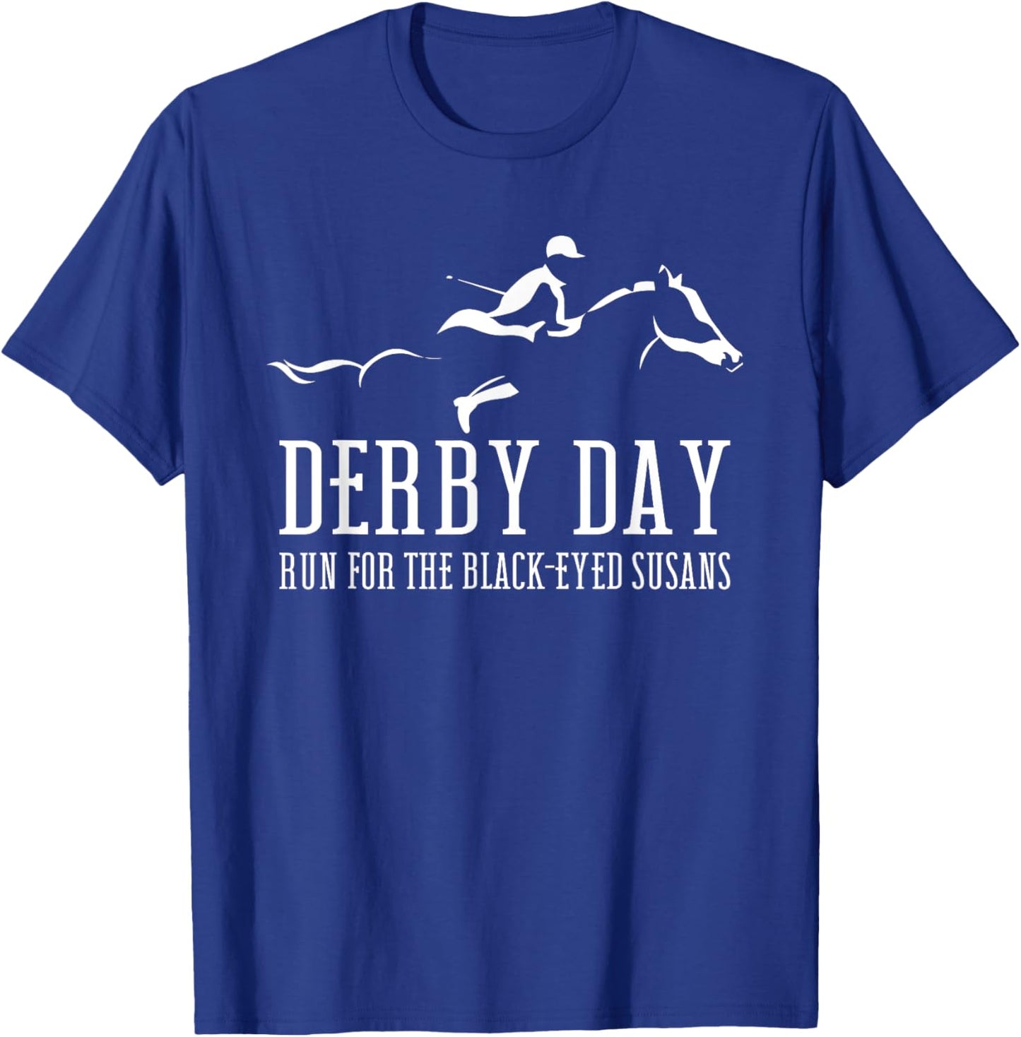 Horse Derby Day Preakness Stakes Horse Racing Derby T-Shirt - T-Shirt | Royal