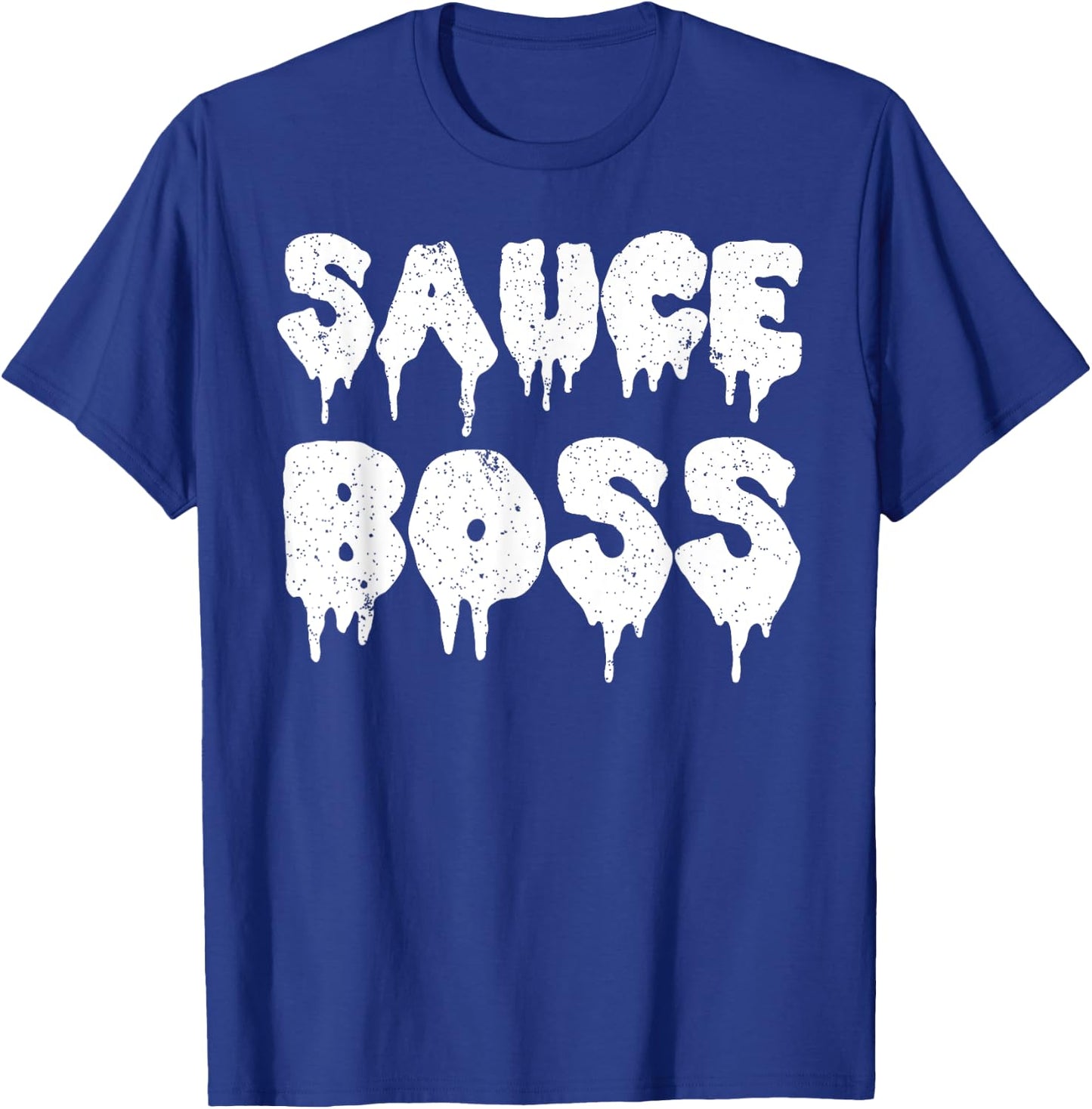 Sauce Boss Chef BBQ Cook Food Humorous T-Shirt - T-Shirt | Royal