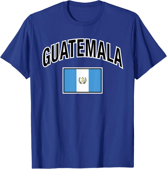 Guatemala Flag Proud Guatemalan T-Shirt - T-Shirt | Royal