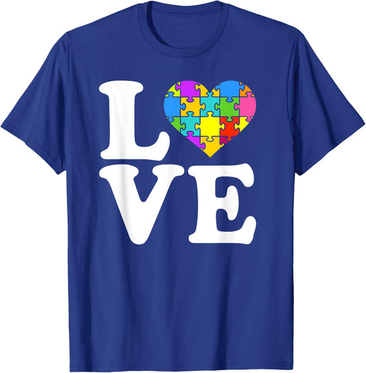Jigsaw puzzle love T-Shirt - T-Shirt | Royal