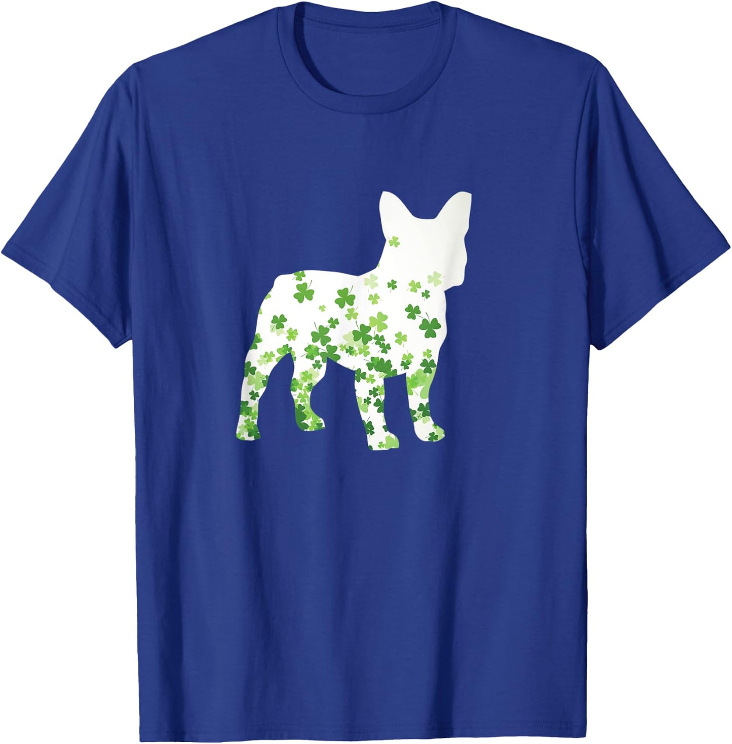 French Bulldog St Patrick's Day Shamrock Dog Women Kids T-Shirt - T-Shirt | Royal