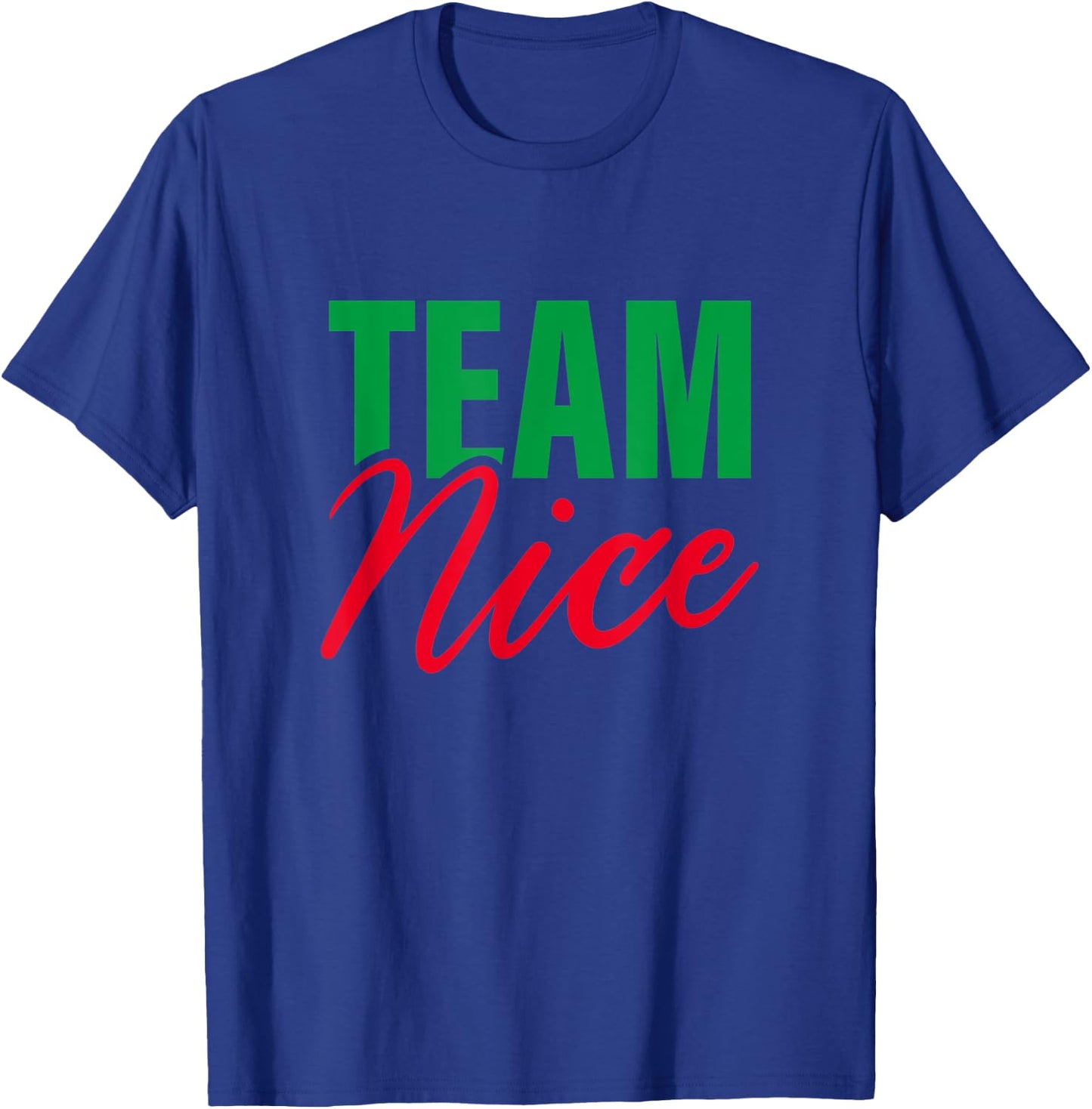 Team Nice T-Shirt - T-Shirt | Royal