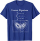 Lorenz Equations Chaos Butterfly Physics Math Teacher Nerdy Women Girls Kids T-Shirt - T-Shirt | Royal