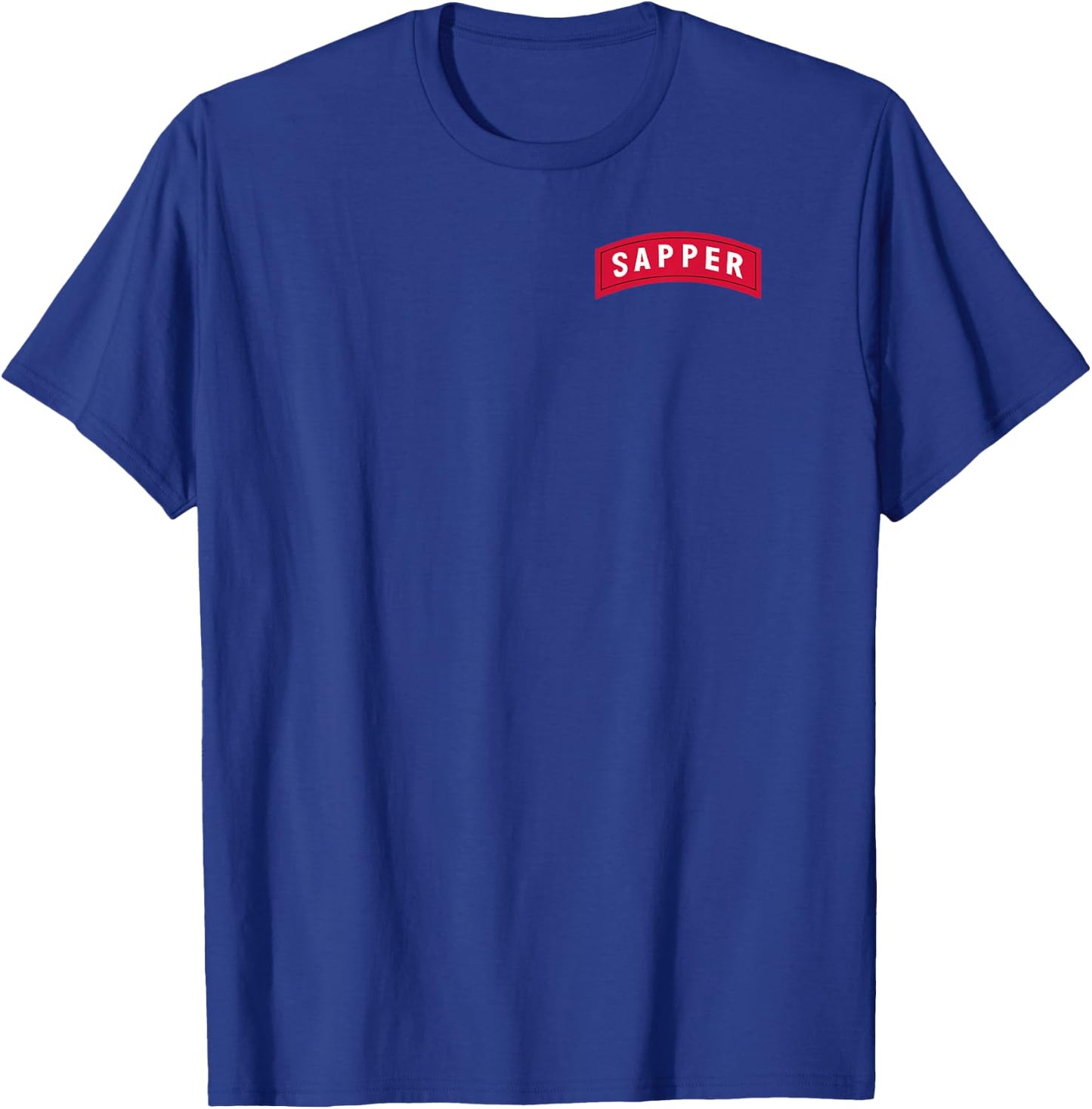 Sapper shirt - Sapper - Sapper Tab T-Shirt - T-Shirt | Royal