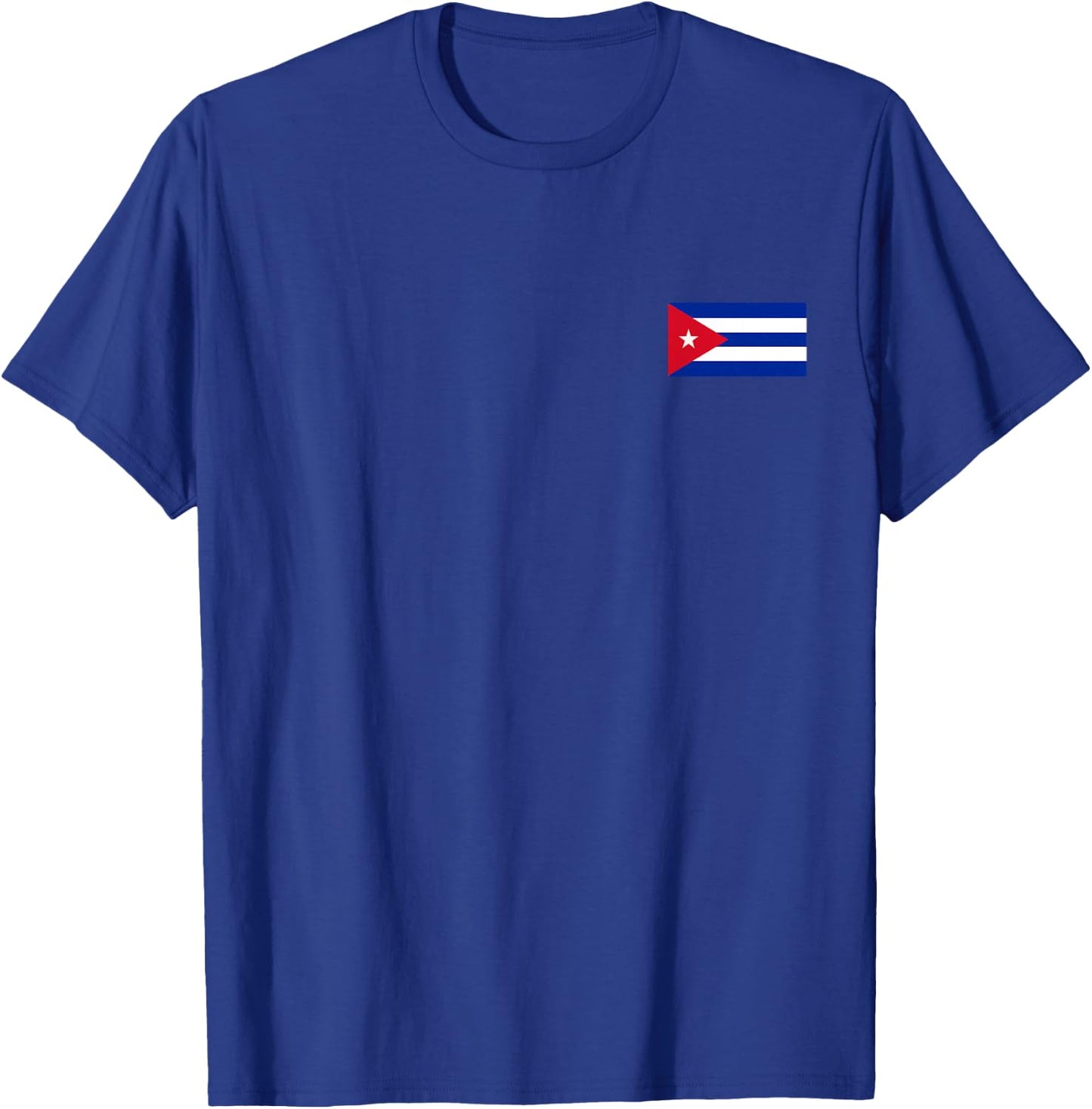Cuba Flag Bandera Cubana Cuban Flags Gift Men Women T-Shirt - T-Shirt | Royal