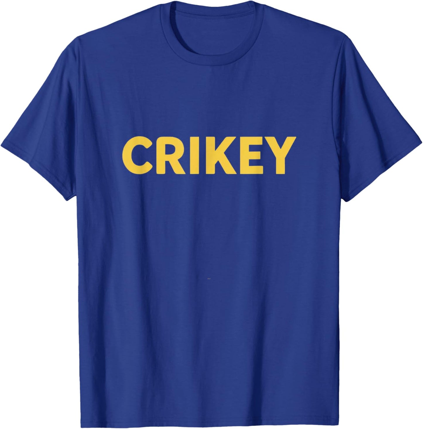 Crikey Aussie Slang Australia Print T-Shirt - T-Shirt | Royal