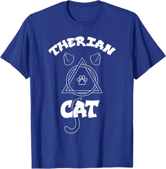 Therian Cat Kin Alter Kin Otherkin Therian T-Shirt - T-Shirt | Royal