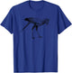 Secretary Bird T-Shirt - T-Shirt | Royal